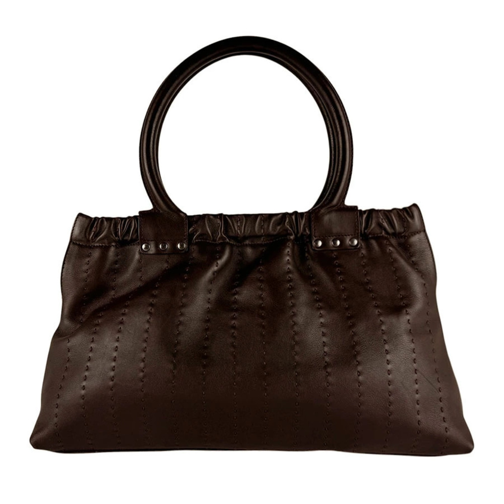 Salvatore Ferragamo handbag leather brown